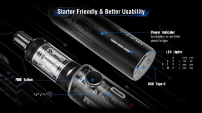 VAPTIO COSMO NEBULA 星雲主機套組 多功能調壓電子煙全系列兼容 MTL DTL 雙模式 2 VAPTIO COSMO NEBULA 星雲主機套組 多功能調壓電子煙全系列兼容 MTL DTL 雙模式 商品圖片 2